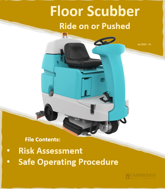 Industrial Floor Scrubber Risk Assessment