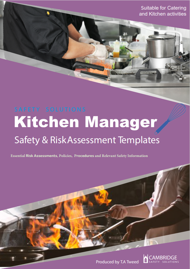 Kitchen Manager. Risk Assessment Templates