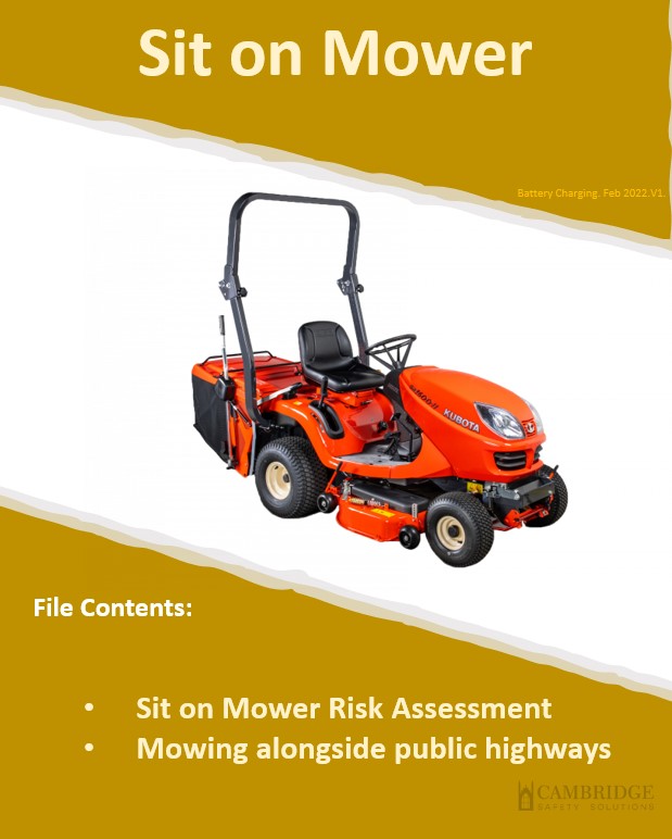 Sit on Mower Risk Assessment