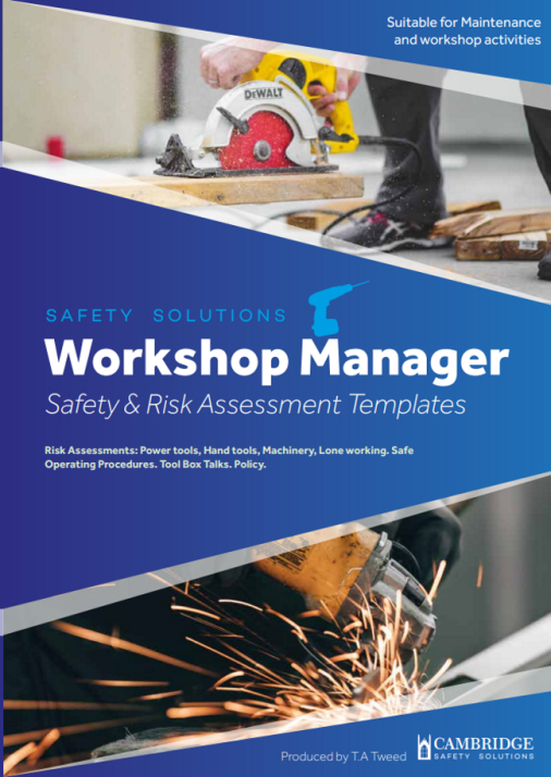 Work Shop Manager. Risk Assessment Templates.